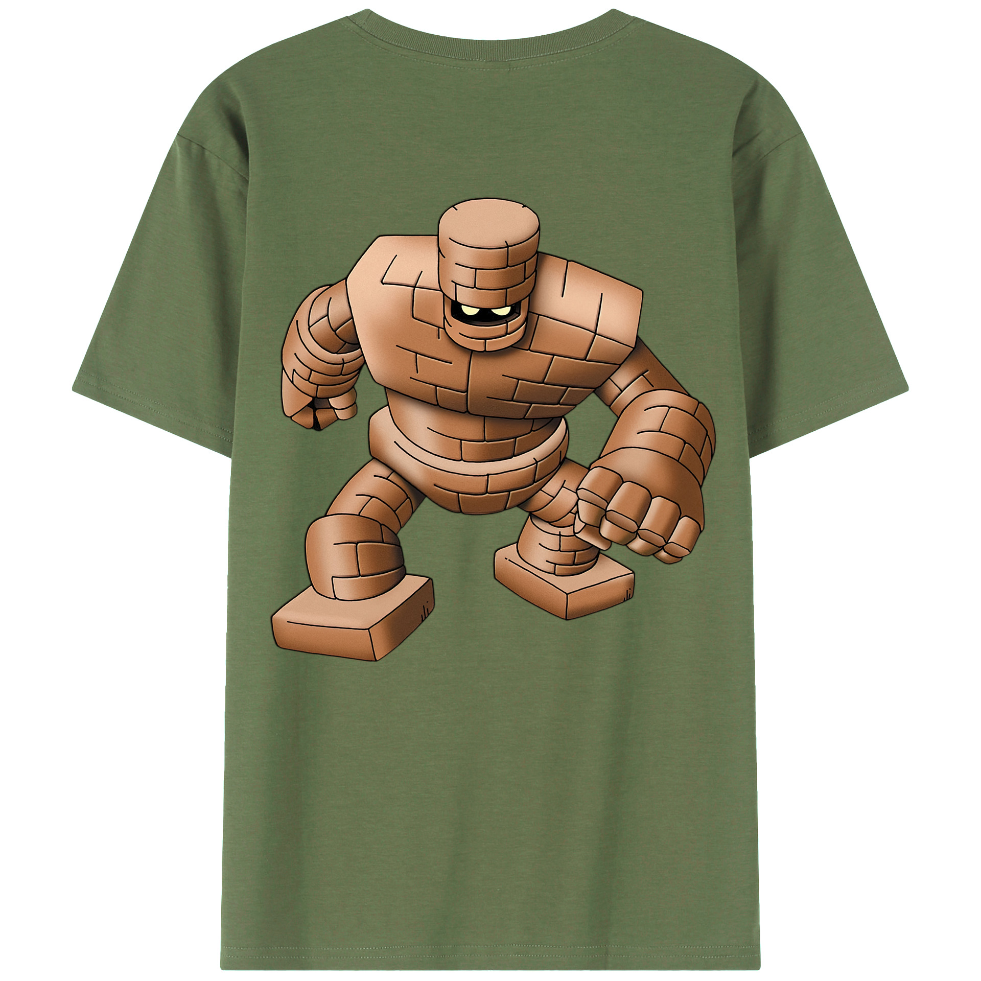 （画像用） ドラゴンクエスト Doragon Kuesuto Dragon Quest 綿100％ メンズ半袖Tシャツ（バックプリント） 通気性